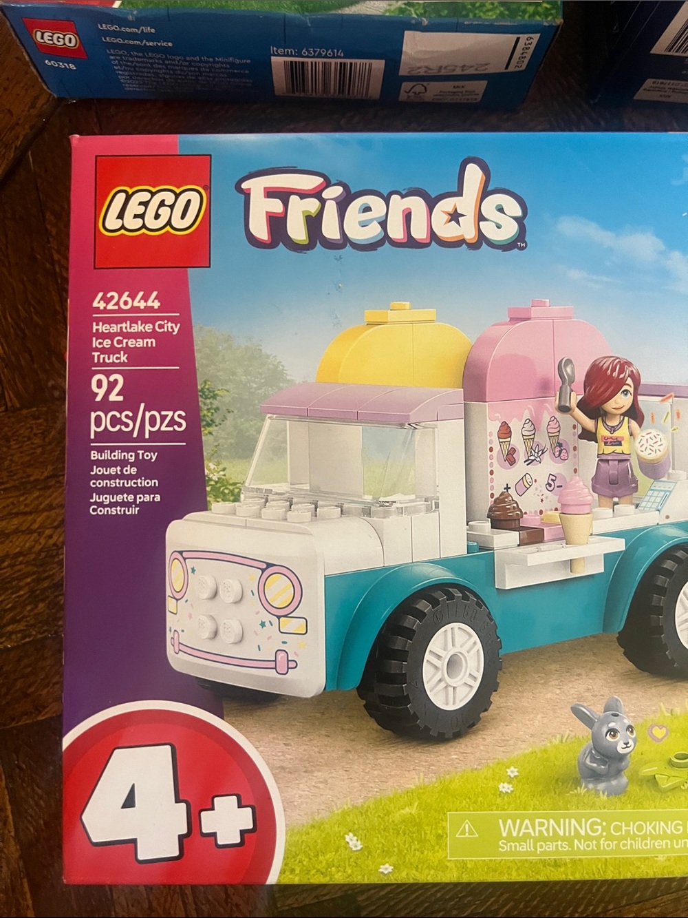 Firm price NIB 3 LEGO sets ice cream truck with characters, helicopter , etc - Picture 2 of 4